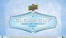 2024 - 25 Upper Deck Clear Cut Hockey Hobby Box (Pre - Order) - Cartes Sportives Rive Sud