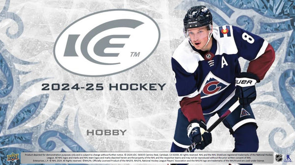 2024 - 25 Upper Deck Ice Hockey Hobby Box (Pre - Order) - Cartes Sportives Rive Sud