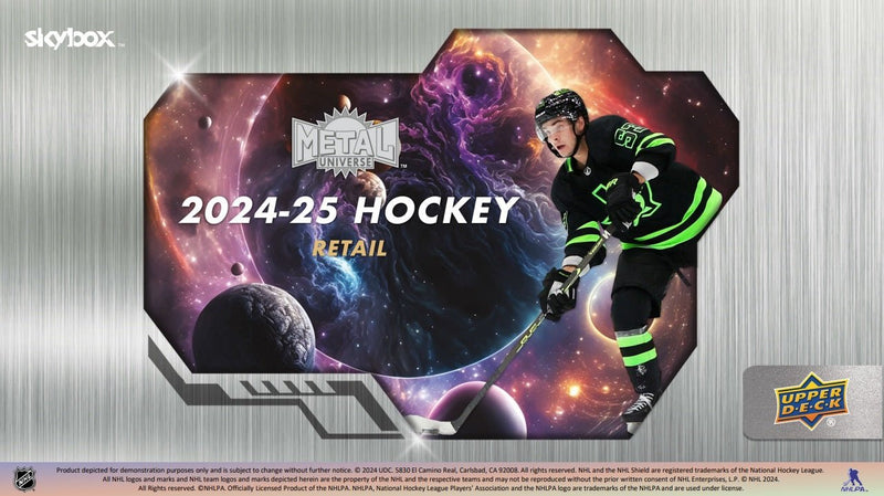 2024 - 25 Upper Deck Metal Universe Hockey Blaster Box (Pre - Order) - Cartes Sportives Rive Sud