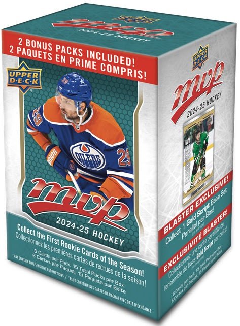 2024 - 25 Upper Deck MVP Hockey Blaster Box - Cartes Sportives Rive Sud