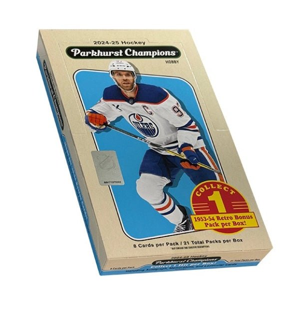 2024 - 25 Upper Deck Parkhurst Hockey Hobby Box - Cartes Sportives Rive Sud