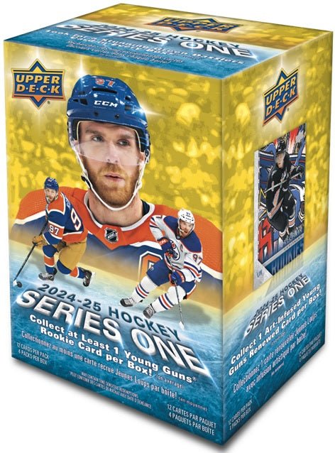 2024 - 25 Upper Deck Series 1 Hockey Blaster Box (Pre - Order) - Cartes Sportives Rive Sud