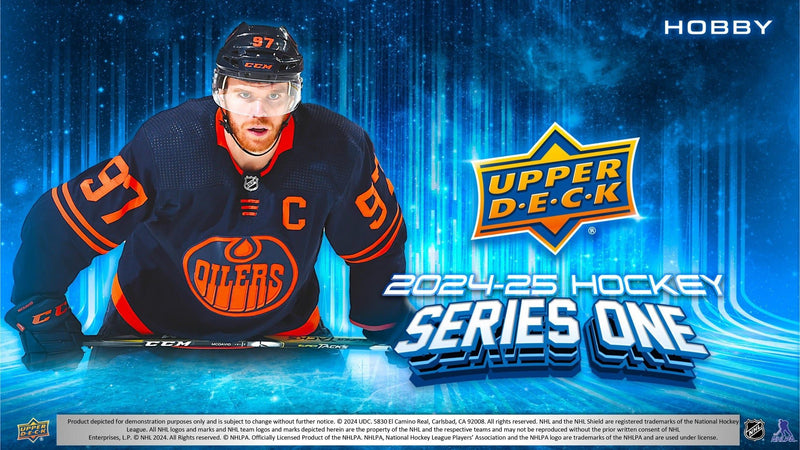 2024-25 Upper Deck Series 1 Hockey Hobby Box - Cartes Sportives Rive Sud