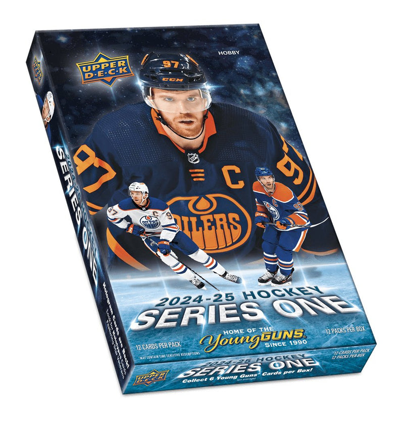 2024 - 25 Upper Deck Series 1 Hockey Hobby Box (Pre - Order) - Cartes Sportives Rive Sud