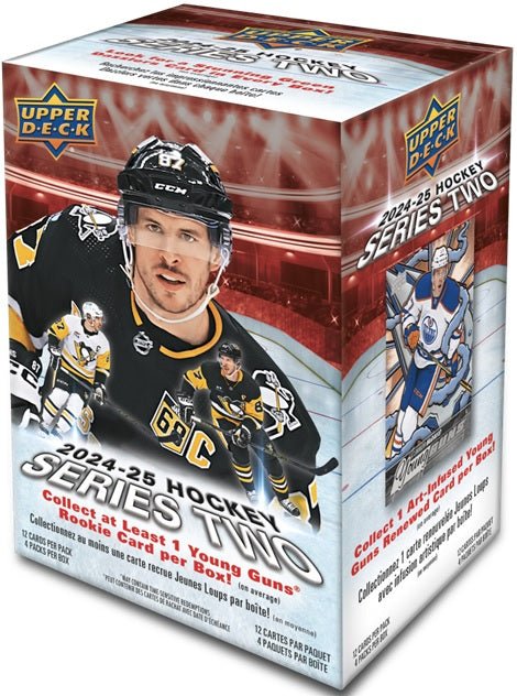 2024 - 25 Upper Deck Series 2 Hockey Blaster Box (Pre - Order) - Cartes Sportives Rive Sud