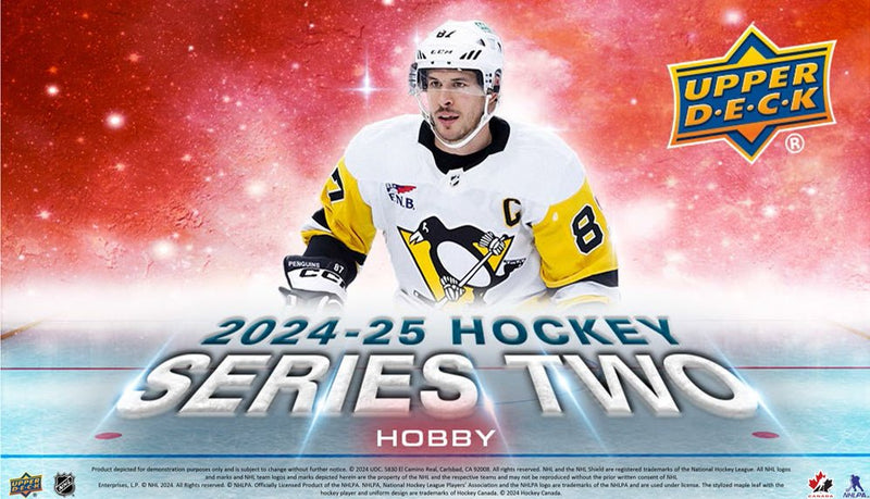 2024 - 25 Upper Deck Series 2 Hockey Hobby Box (Pre - Order) - Cartes Sportives Rive Sud