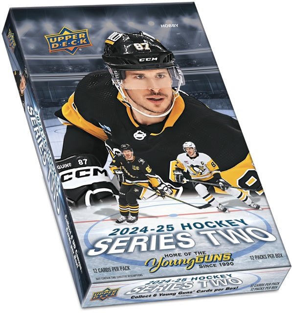 2024 - 25 Upper Deck Series 2 Hockey Hobby Box (Pre - Order) - Cartes Sportives Rive Sud