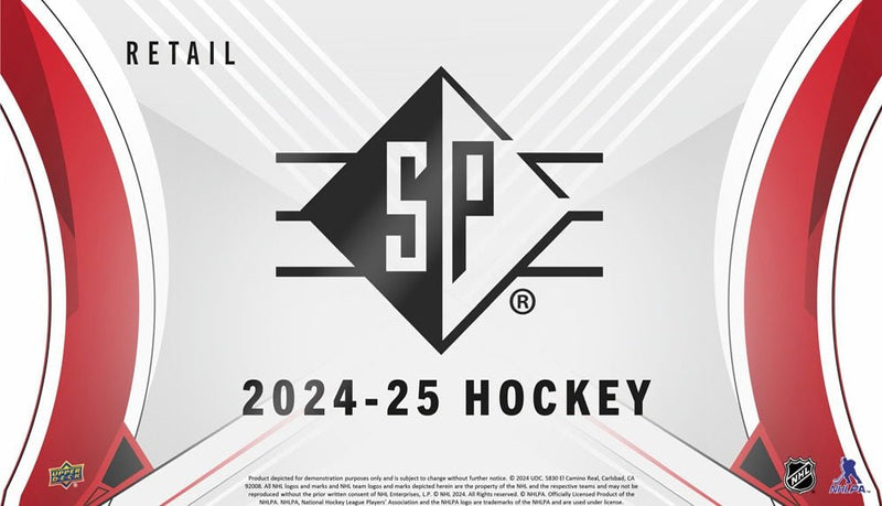 2024 - 25 Upper Deck SP Hockey Blaster Box (Pre - Order) - Cartes Sportives Rive Sud