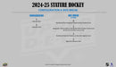 2024 - 25 Upper Deck Stature Hockey Hobby Box (Pre Order) - Cartes Sportives Rive Sud
