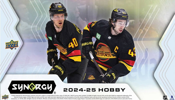 2024 - 25 Upper Deck Synergy Hockey Hobby Box (Pre - Order) - Cartes Sportives Rive Sud