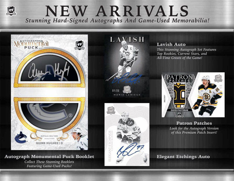 2024 - 25 Upper Deck The Cup Hockey Hobby Box (Pre Order) - Cartes Sportives Rive Sud