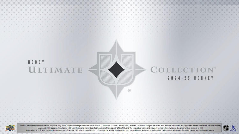 2024 - 25 Upper Deck Ultimate Hockey Hobby Box (Pre Order) - Cartes Sportives Rive Sud