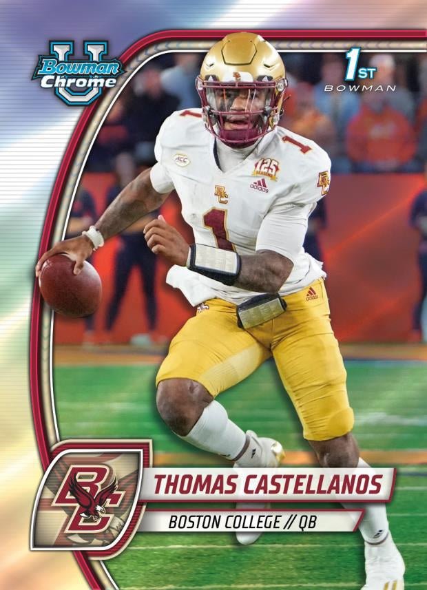 2024 Bowman Chrome University Football (Pre - Order) - Cartes Sportives Rive Sud