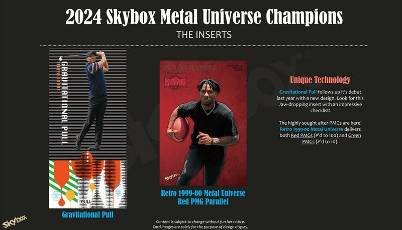 2024 Skybox Metal Universe Champions Hobby Box - Cartes Sportives Rive Sud