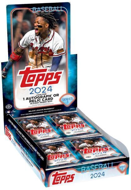 2024 Topps Baseball Series 1 Hobby Box/Pack - Cartes Sportives Rive Sud