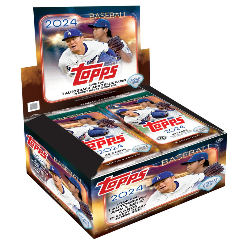 2024 Topps Baseball Update Series - Hobby Jumbo Box - Pre - Order - Cartes Sportives Rive Sud