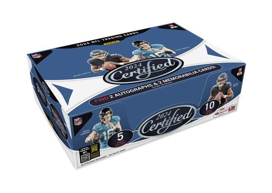 2024 Topps Certified Football Hobby Box - Cartes Sportives Rive Sud