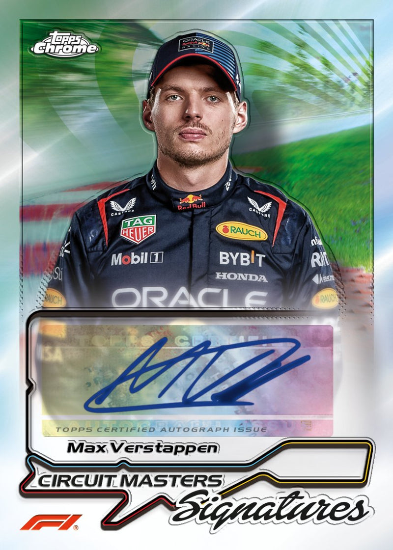 2024 Topps Chrome Formula 1 Hobby Box (Pre - Order) - Cartes Sportives Rive Sud