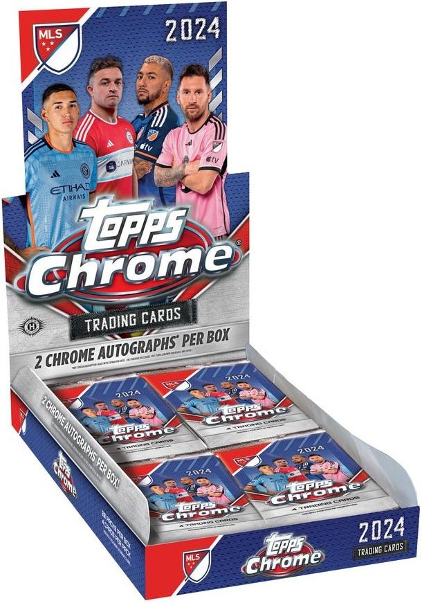 2024 Topps Chrome MLS (Pre - Order) - Cartes Sportives Rive Sud