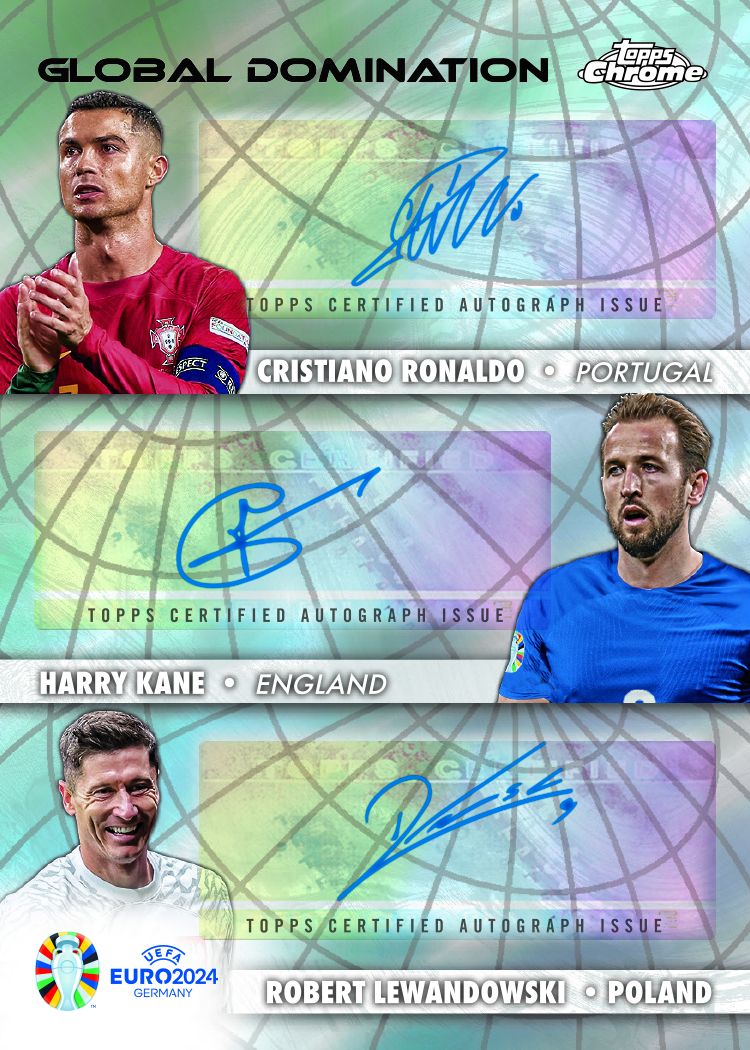 2024 Topps Chrome UEFA Euro Hobby Box (Pre Order) - Cartes Sportives Rive Sud