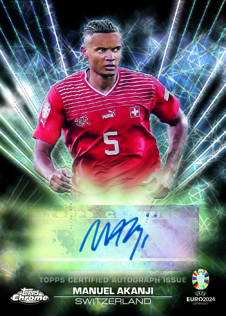 2024 Topps Chrome UEFA Euro Hobby Box (Pre Order) - Cartes Sportives Rive Sud