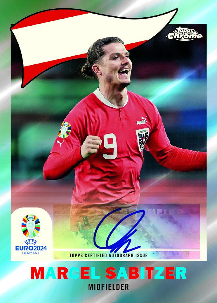 2024 Topps Chrome UEFA Euro Hobby Box 