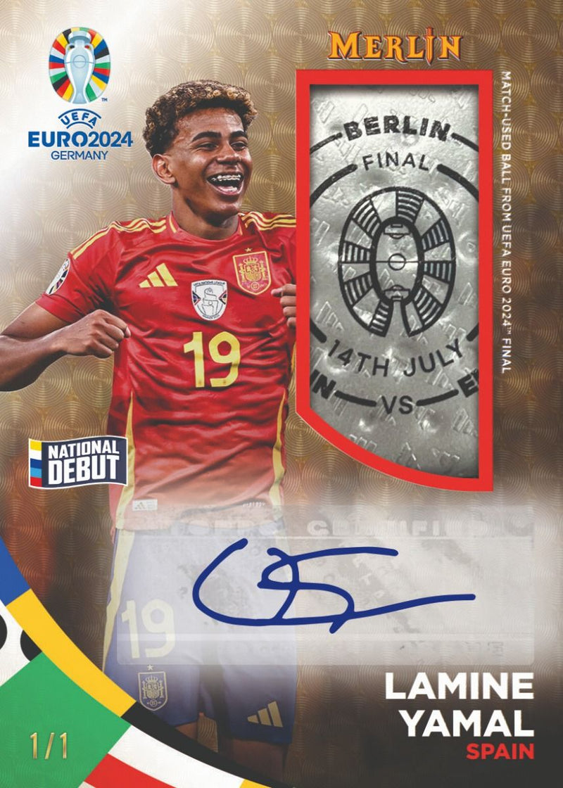 2024 Topps Chrome UEFA Euro Hobby Box (Pre Order) - Cartes Sportives Rive Sud