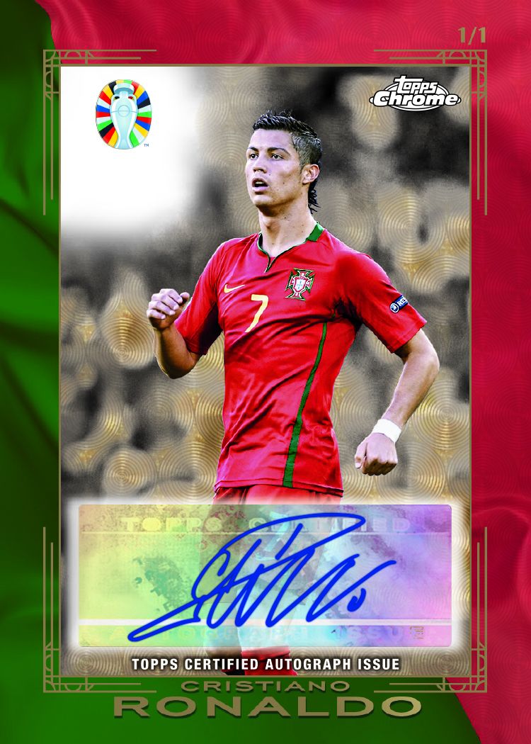 2024 Topps Chrome UEFA Euro Hobby Box (Pre Order) - Cartes Sportives Rive Sud