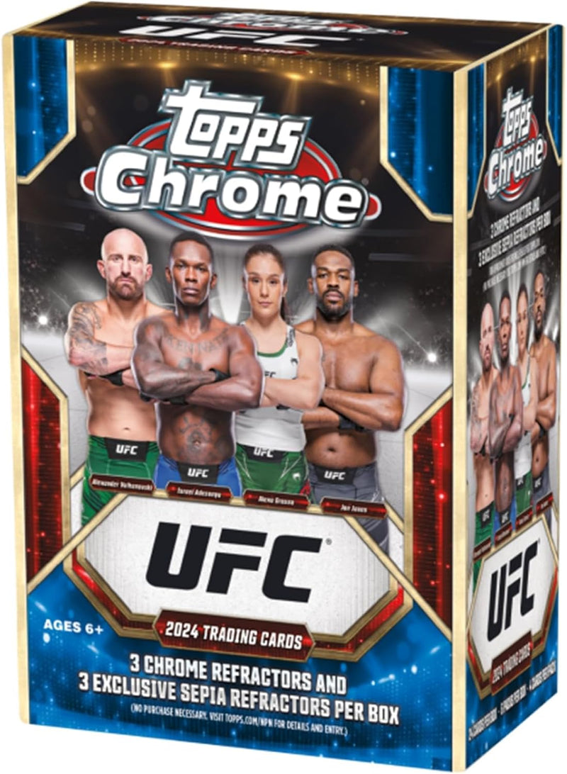 2024 Topps Chrome UFC Blaster Box - Cartes Sportives Rive Sud