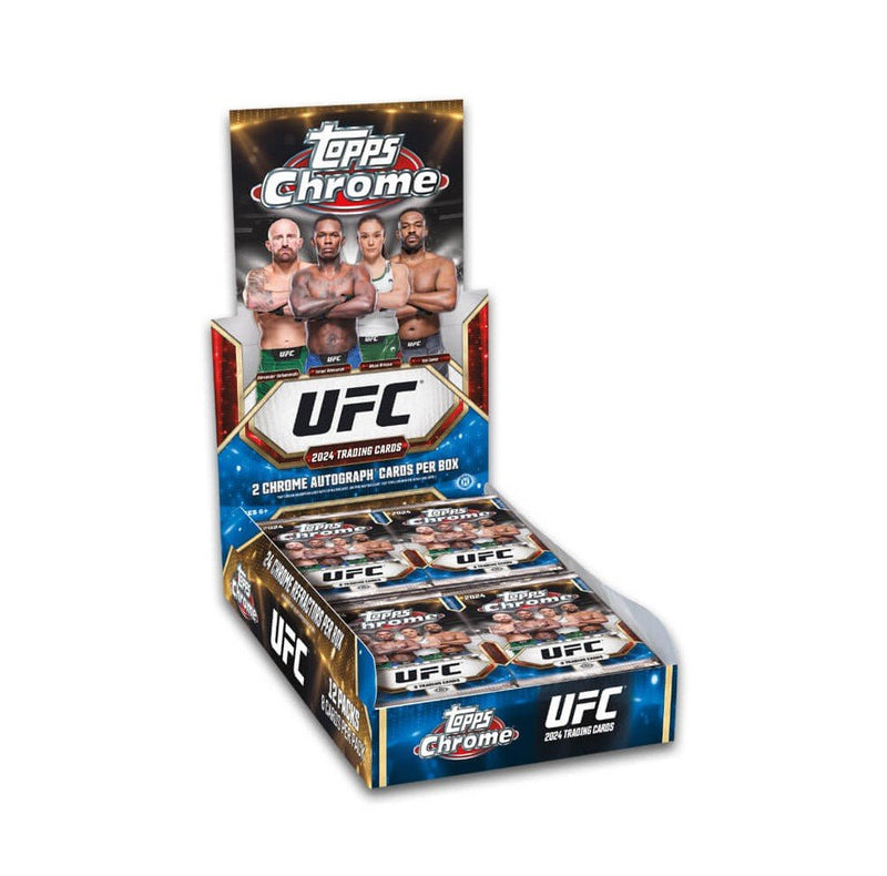 2024 Topps Chrome UFC Hobby Box - Cartes Sportives Rive Sud