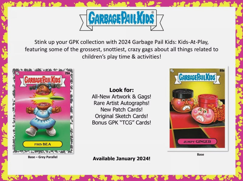 2024 Topps Garbage Pail Kids Series 1 - Cartes Sportives Rive Sud