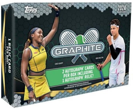 2024 Topps Graphite Tennis Hobby Box - Cartes Sportives Rive Sud