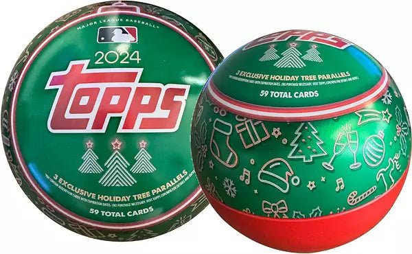 2024 Topps Holiday Collector's Tin Baseball - Cartes Sportives Rive Sud