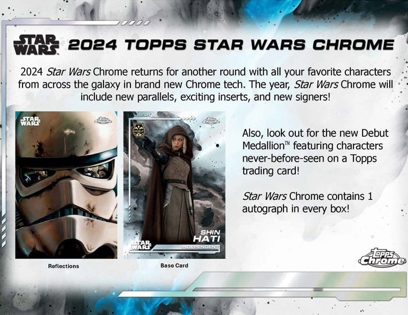 2024 Topps Star Wars Chrome Hobby - Cartes Sportives Rive Sud