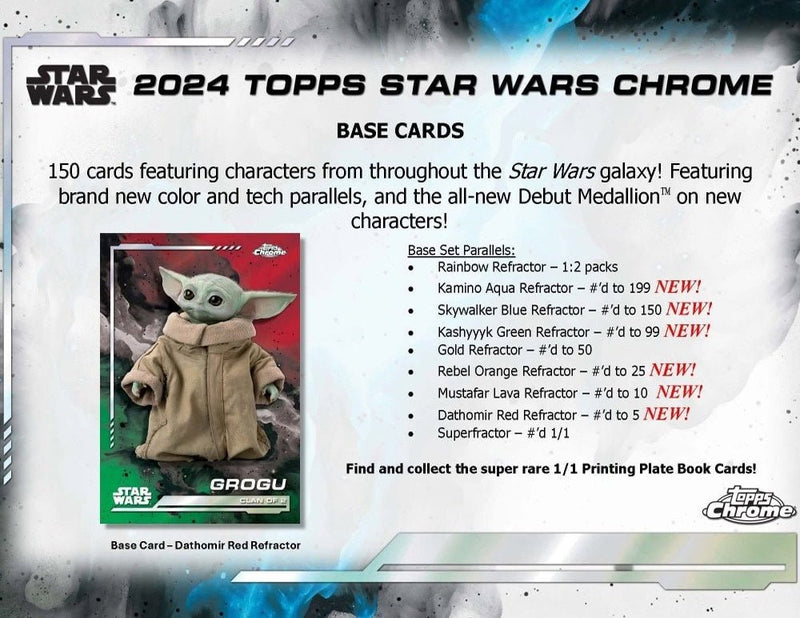 2024 Topps Star Wars Chrome Hobby - Cartes Sportives Rive Sud