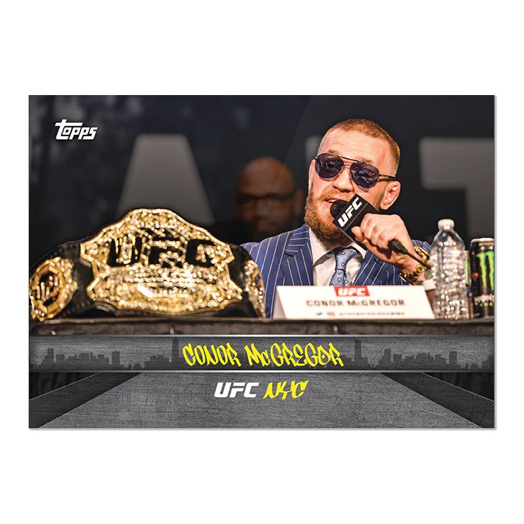 2024 Topps UFC NYC Hobby Box - Cartes Sportives Rive Sud