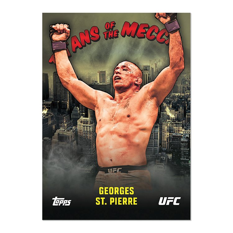 2024 Topps UFC NYC Hobby Box - Cartes Sportives Rive Sud