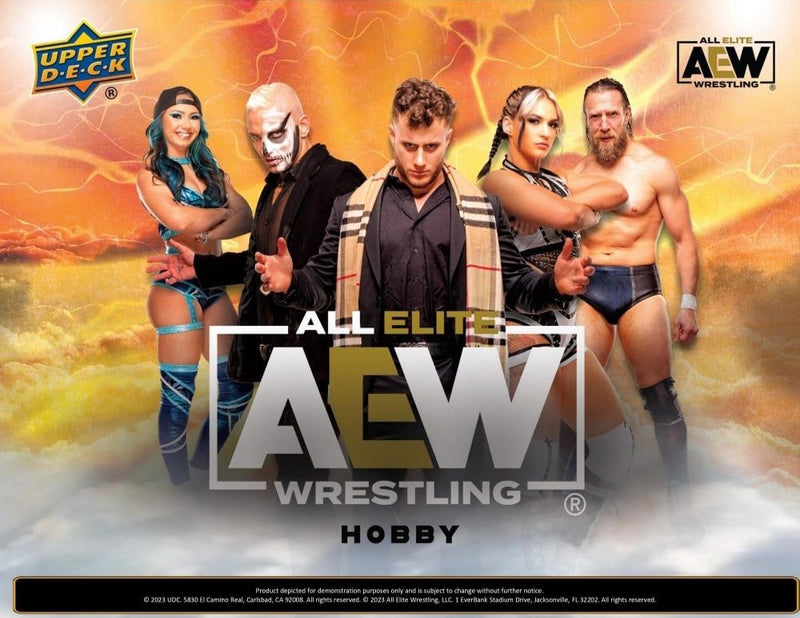 2024 Upper Deck AEW All Elite Wrestling Hobby Box - Cartes Sportives Rive Sud