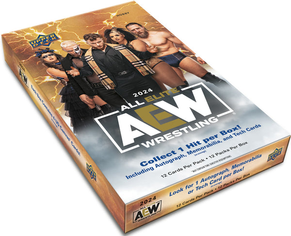 2024 Upper Deck AEW All Elite Wrestling Hobby Box - Cartes Sportives Rive Sud