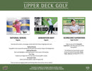 2024 Upper Deck Golf Hobby Box - Cartes Sportives Rive Sud