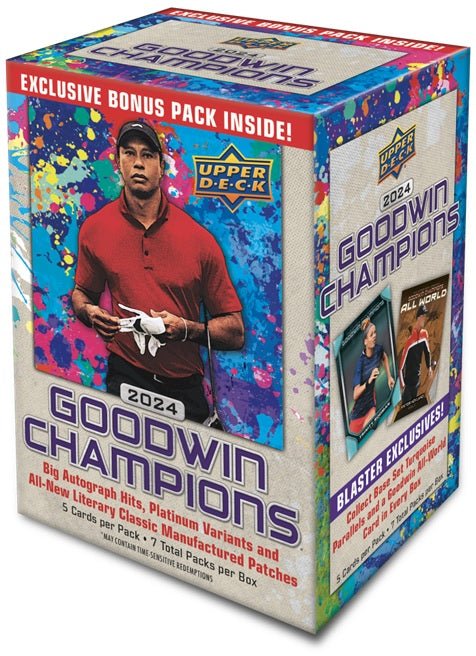 2024 Upper Deck Goodwin Champions Blaster Box - Cartes Sportives Rive Sud