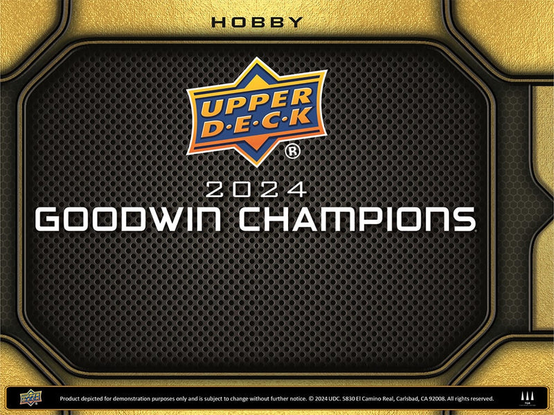 2024 Upper Deck Goodwin Champions Hobby Box - Cartes Sportives Rive Sud