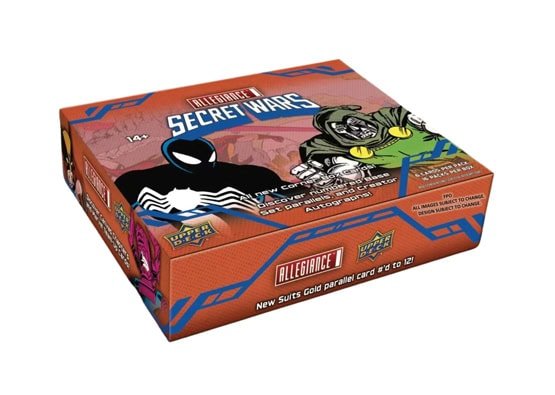 2024 UPPER DECK MARVEL ALLEGIANCE SECRET WARS HOBBY BOX - Cartes Sportives Rive Sud