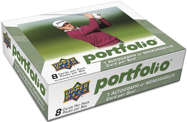 2024 Upper Deck Portfolio Golf Hobby - Cartes Sportives Rive Sud