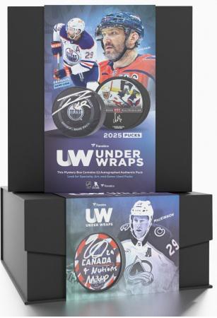 2025 - 26 Fanatics Under Wraps NHL Puck - Cartes Sportives Rive Sud