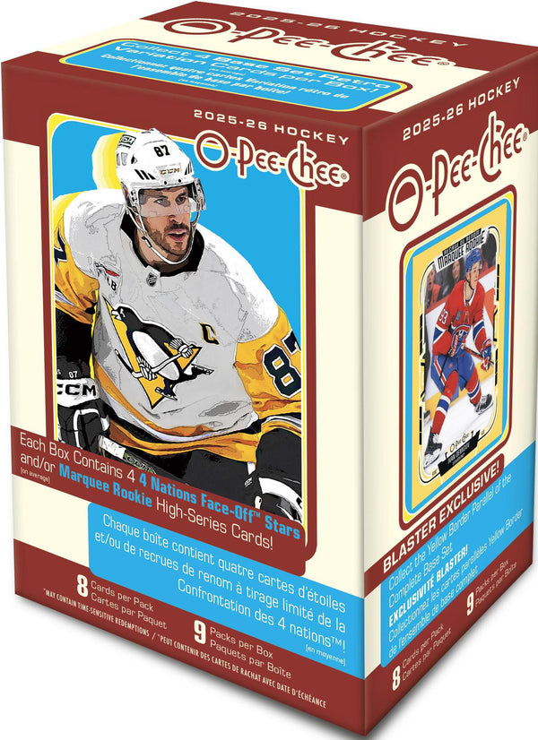 2025 - 26 O - Pee - Chee Hockey Blaster Box (Pre Order) - Cartes Sportives Rive Sud