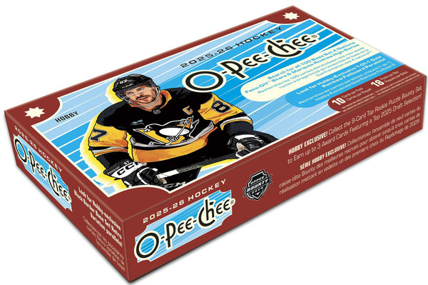 2025 - 26 O - Pee - Chee Hockey Hobby Box (Pre Order) - Cartes Sportives Rive Sud