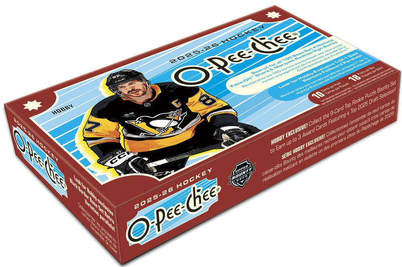 2025 - 26 O - Pee - Chee Hockey Hobby Box (Pre Order) - Cartes Sportives Rive Sud