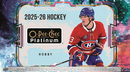 2025 - 26 O - Pee - Chee Platinum Hockey Hobby Box (Pre Order) - Cartes Sportives Rive Sud