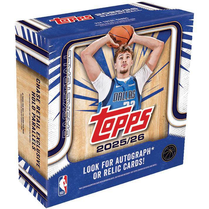 2025 - 26 Topps Basketball Mega Box - Cartes Sportives Rive Sud